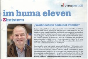 Huma Eleven News Nr. 5 Herbert Prohaska Seite 9